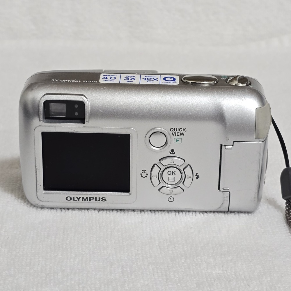 Olympus CAMEDIA D-580 Zoom 4.0MP‎ Digital Camera Tested Needs XD Card - Picture 10 of 14